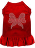 Pet Dress Rhinestone, Bow