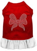 Pet Dress Rhinestone, Bow