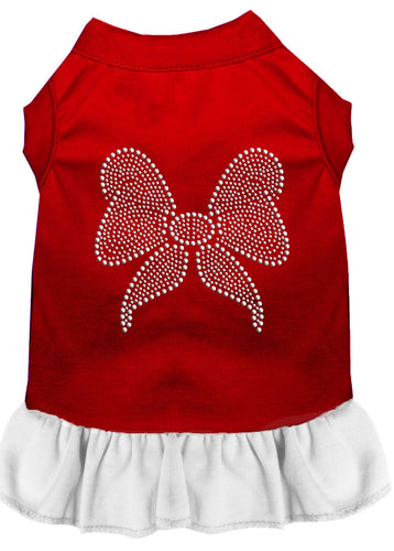 Pet Dress Rhinestone, Bow
