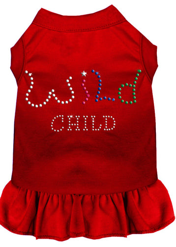 Pet Dress Rhinestone, Wild Child