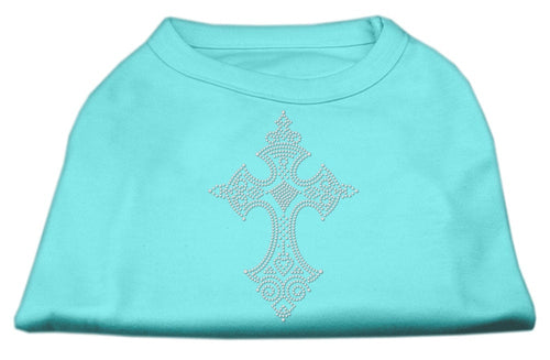 Pet Shirt Rhinestone, Cross