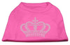 Pet Dog & Cat Shirt Rhinestone, Crown