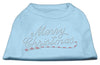 Christmas Pet Dog & Cat Shirt Rhinestone, Merry Christmas