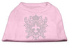 Pet Dog & Cat Shirt Rhinestone, Fleur De Lis Shield