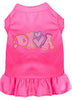 Rhinestone Pet Dress Rhinestone, Technicolor Diva