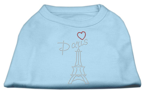 Pet Dog & Cat Shirt Rhinestone, Paris