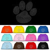 Pet Dog & Cat Shirt Rhinestone, Clear Paw