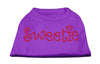Pet Shirt Rhinestone, Sweetie