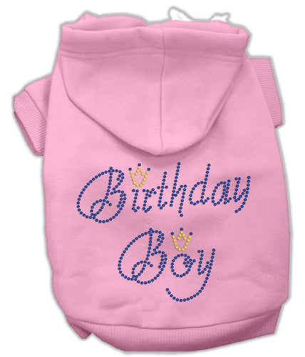 Birthday Pet Dog & Cat Hoodie Rhinestone, Birthday Boy