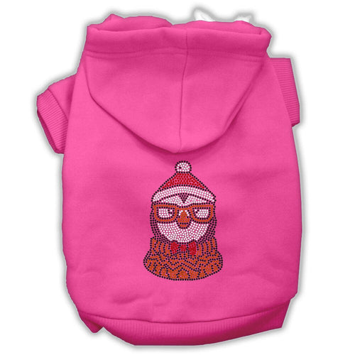 Christmas Pet Hoodie Hipster Penguin