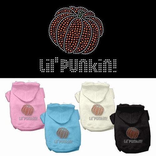 Halloween Pet Hoodie Rhinestone, Lil Punkin