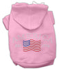 Pet Hoodie Rhinestone, Classic American