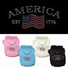 Pet Hoodie Rhinestone, Classic American