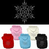 Christmas Pet Hoodie Rhinestone, Snowflake