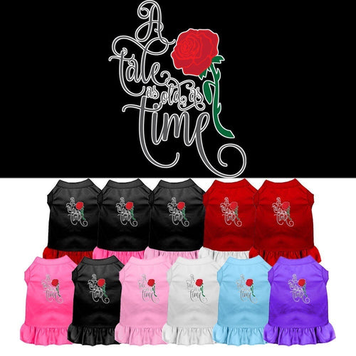 Pet Dress Screen Printed, Timeless Tale