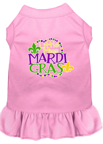 Pet Dress Little Miss Mardi Gras