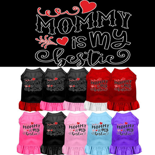 Pet Dress Mommy Is My Bestie