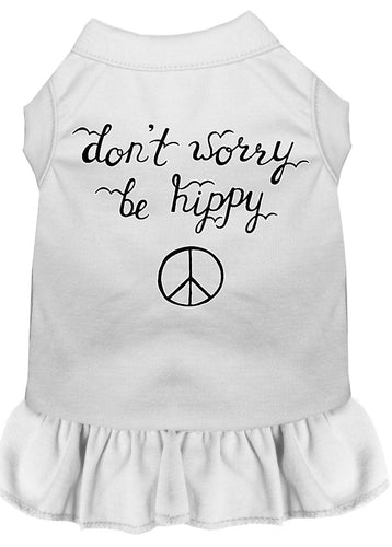 Pet Dress Don't Worry, Be Hippy