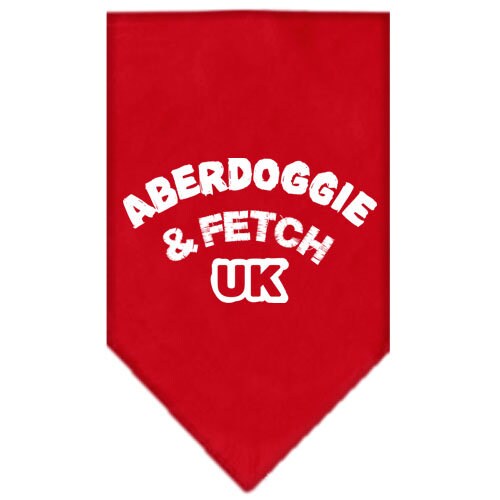 Pet and Dog Bandana Screen Printed,  Aberdoggie & Fetch UK