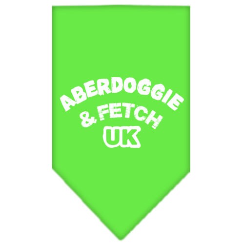 Pet and Dog Bandana Screen Printed,  Aberdoggie & Fetch UK