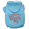 Pet Hoodie Rhinestone, Happy Valentine's Day