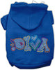 Pet Hoodie Rhinestone, Technicolor Diva