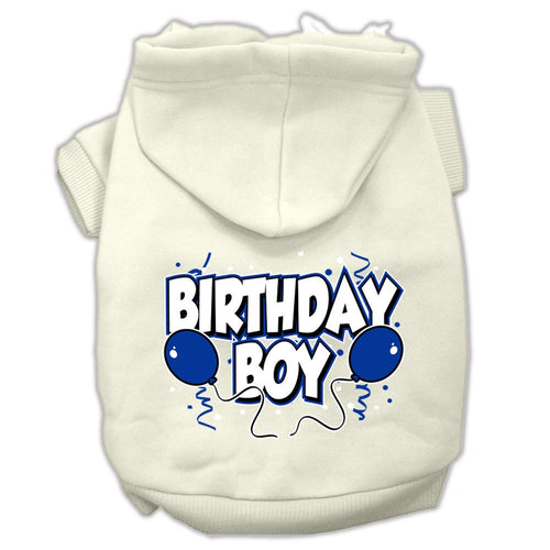 Pet, Dog & Cat Hoodie Screen Printed, Birthday Boy