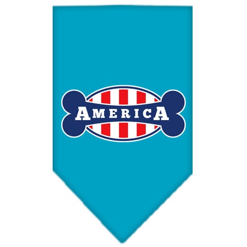 Pet and Dog Bandana Screen Printed, Bonely In America