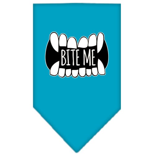 Pet and Dog Bandana Screen Printed, Bite Me