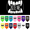 Pet and Dog Bandana Screen Printed, Bite Me