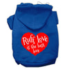 Pet Hoodie Ruff Love