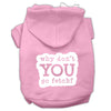 Pet Hoodie Screen Printed, Fetch