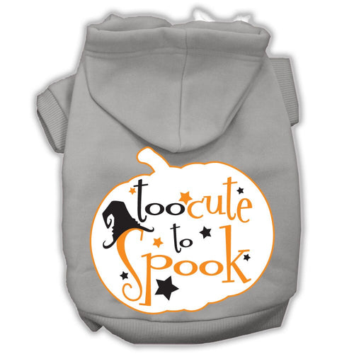 Halloween Pet Hoodie Too Cute To Spook