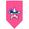 Pet and Dog Bandana Screen Printed, Democrat