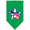Pet and Dog Bandana Screen Printed, Democrat
