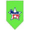 Pet and Dog Bandana Screen Printed, Democrat