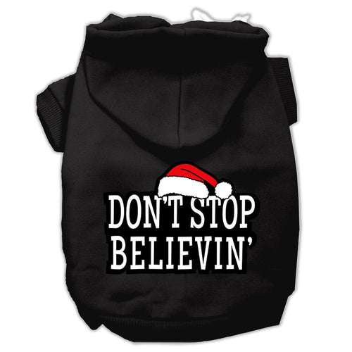 Christmas Pet Hoodie, Don't Stop Believin