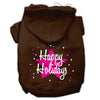 Christmas Pet Hoodie Screen Printed, Scribble Happy Holidays
