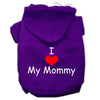Pet Hoodie I Love My Mommy