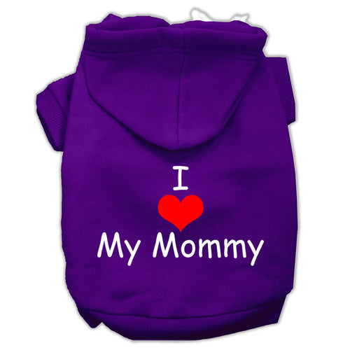 Pet Hoodie I Love My Mommy