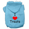Pet Hoodie I Love Treats