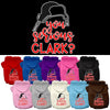 Christmas Pet Hoodie Screen Printed, You Serious Clark?