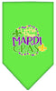 Pet and Dog Bandana Screen Printed, Little Miss Mardi Gras