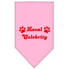 Pet and Dog Bandana Screen Printed, Local Celebrity