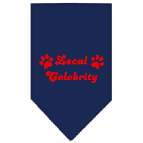 Pet and Dog Bandana Screen Printed, Local Celebrity