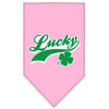 Pet and Dog Bandana Screen Printed,  Lucky Swoosh