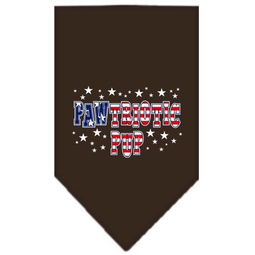 Pet and Dog Bandana Screen Printed, Pawtriotic Pup