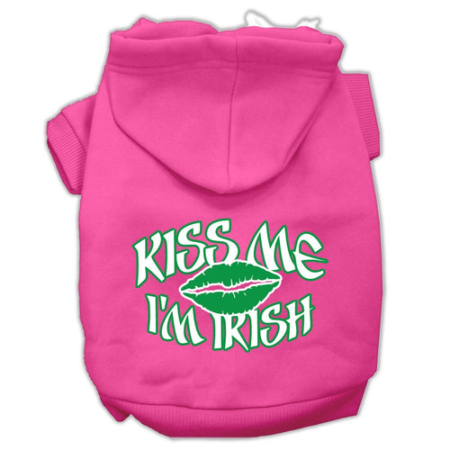 Pet Hoodie Kiss Me I'm Irish