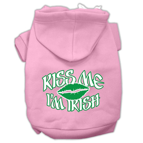 Pet Hoodie Kiss Me I'm Irish