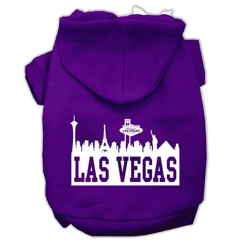 Pet Hoodie Las Vegas Skyline